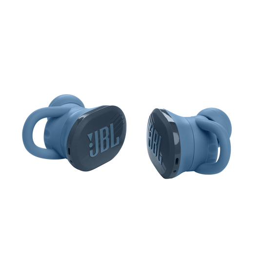 JBL Endurance Race TWS - Blue - Waterproof true wireless active sport earbuds - Detailshot 1 image number null